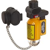 Blazer PB207CR The Torch Butane Refillable Lighter, Yellow