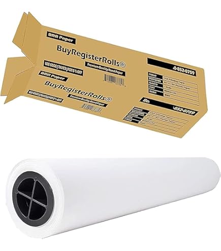 Amazon.com : 20 lb, Inkjet Plotter Paper, 4 Rolls 30