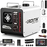 RDXTIK 9L Diesel Heater, 8KW 12V/24V/110V/240V All in One Diesel Heater with LCD Switch, Remote Control, Muffler for Truck, RV, Home, Car, Campers, Boat, White