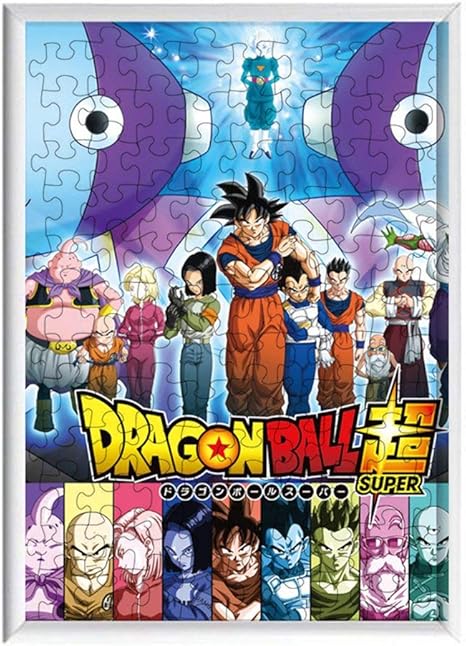 Amazon Com Apehuyuan 120 Piece Jigsaw Puzzles For Adults Kids Anime Dragon Ball Z Puzzle With Frame Decompression Intellectual Toys 8 X 12 In Style 6 Arts Crafts Sewing