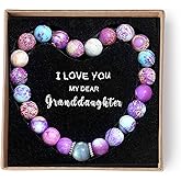 THEMEROL Bracelet for Granddaughter with Heart-shape Box