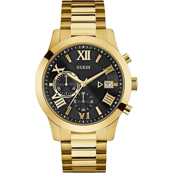 GUESS Men's Stainless Steel Chronograph Watch : Amazon.ca