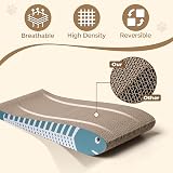 ComSaf Cat Scratching Board 2 Pack Blue Curved Double-Sided Cardboard view 5
