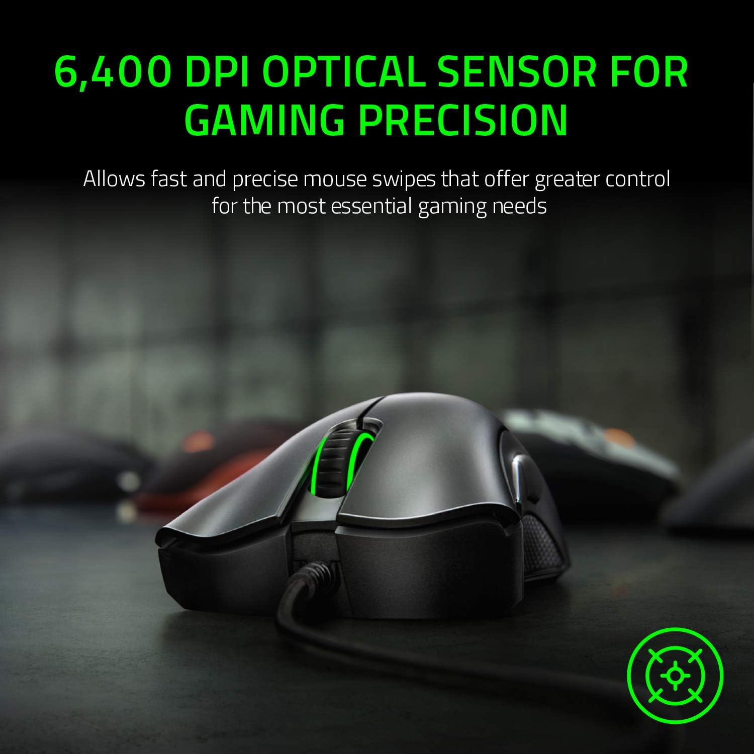 Razer DeathAdder Essential Gaming Mouse - Matte Black, Classic Black - Image 3