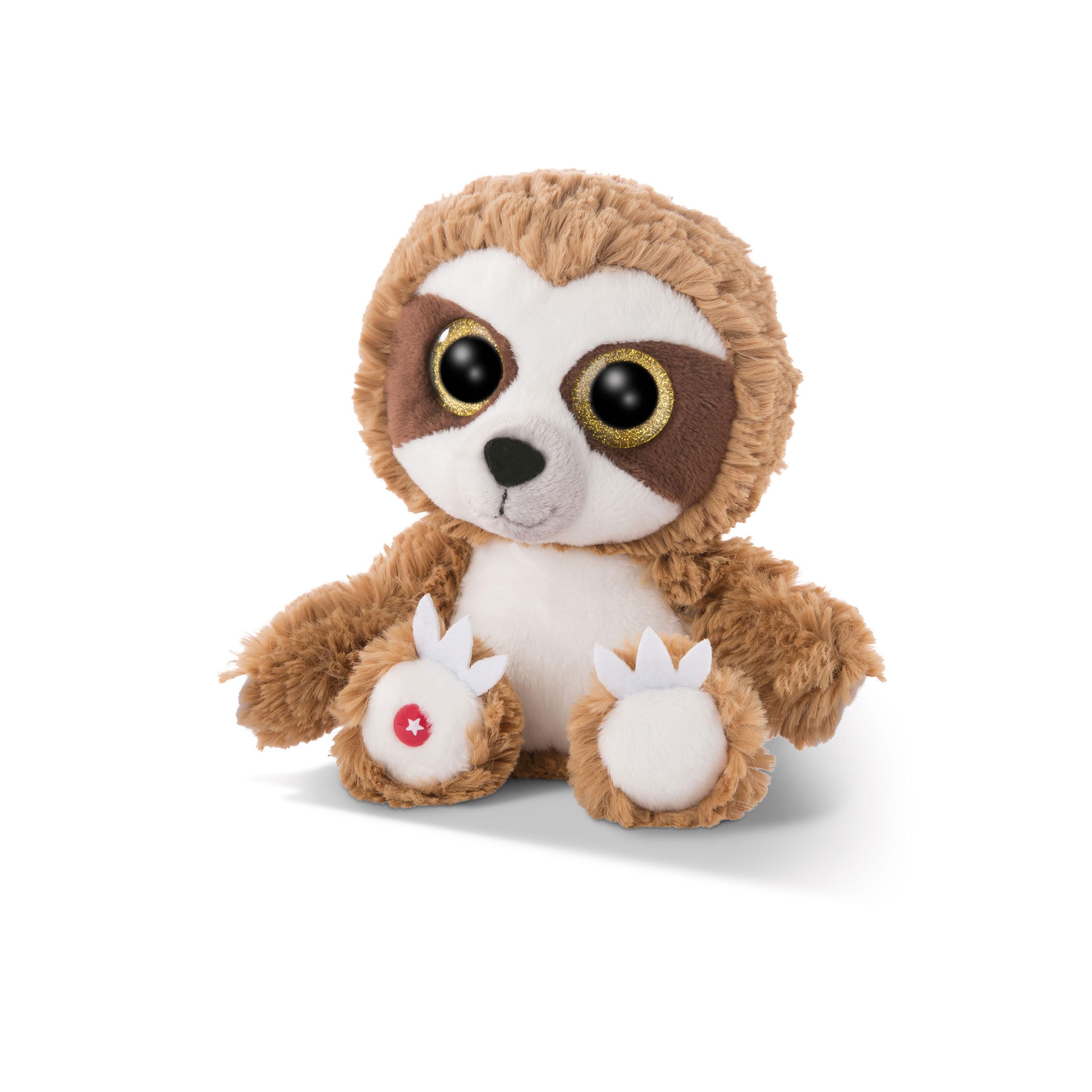 NICI 46616 Animal GLUBSCHIS Cuddly Soft Toy Sloth Heywood 15cm, Brown