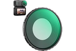 K&F CONCEPT Black Diffusion 1/4 Filter Compatible with DJI Osmo Nano Standard Combo, Cinematic Effect Filter with 28 Multi-La