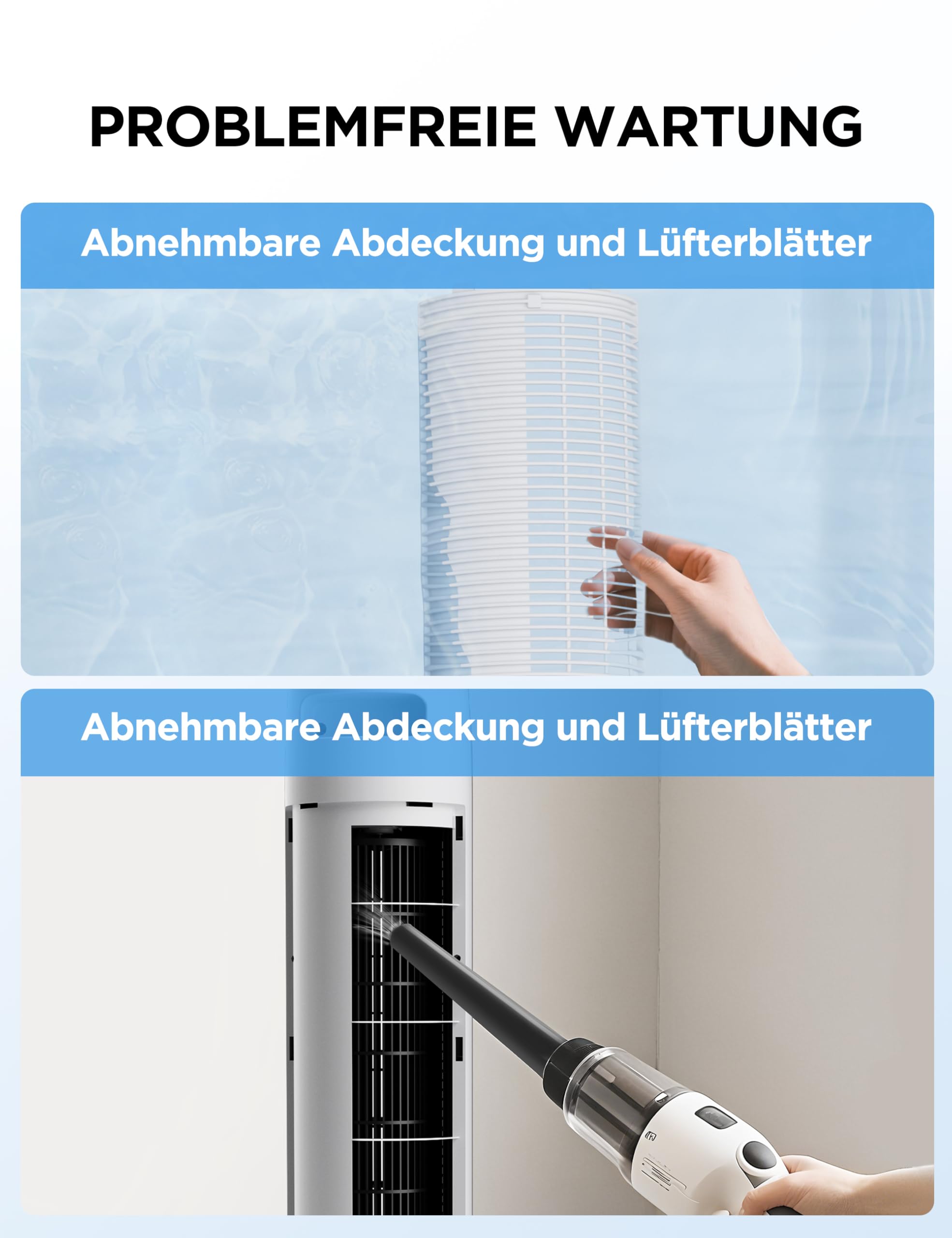 Midea FZ10-16AR Column Fan with Remote Control 6