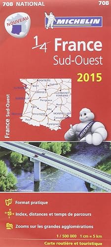 Download Carte France Sud-Ouest 2015 Michelin PDF