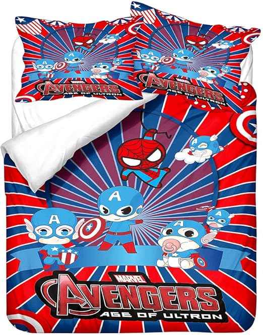 marvel cot bed bedding