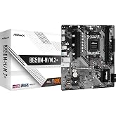 ASRock B650M-HM.2+ AMD AM5 Micro-ATX Motherboard, Supports AMD Ryzen 9000/8000/7000 Series Processors, DDR5 6400+ (OC), PCIe 5.0 M.2, Gigabit LAN, 6+1+1 Power Phase