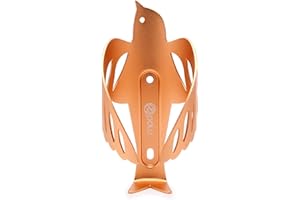 Portland Design Works Water Bottle Cage - Lightweight Water Bottle Holder for Bikes, Sparrow Cage, Copper