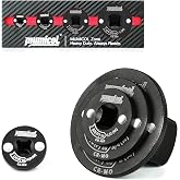 Mumicol 4PCS Low Profile Impact Socket Adapter Set, 3/8" to 1/2", 1/4" to 3/8", 3/4" to 1", 1/2" to 3/4" Socket Adapter Set, Designed for Tight Spaces, Stackable, Automotive, DIY, Industry, CR-MO