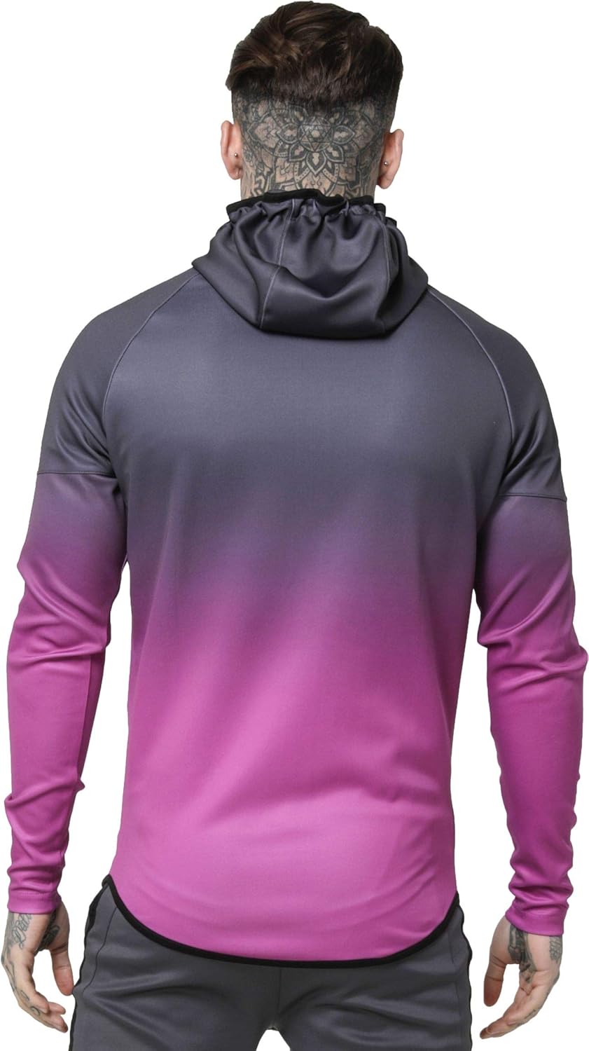pink sik silk hoodie