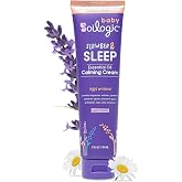 Oilogic Slumber &amp; Sleep Essential Oil Baby Lotion - Baby Care Products | Gentle Calming Cream for Smooth, Moisturized Skin - Pediatrician-Tested Safe for Toddlers - Baby Essentials Skincare