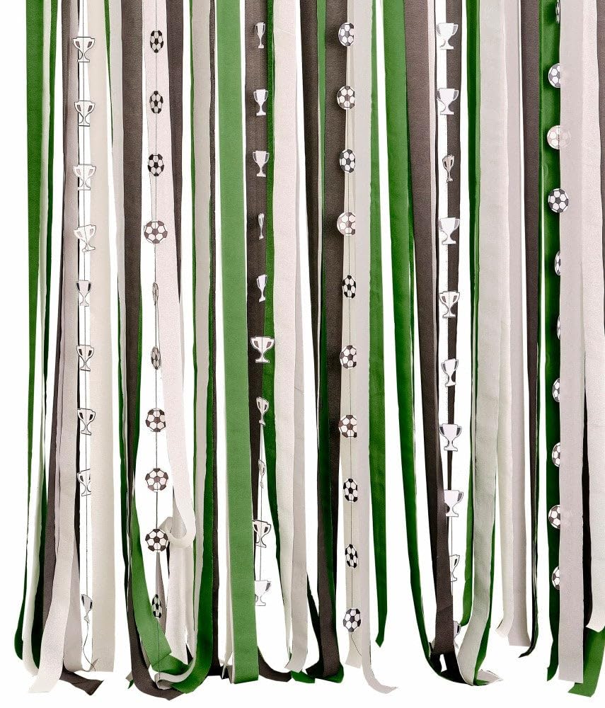 Ginger Ray Paper Streamer Football Party Backdrop Decoration