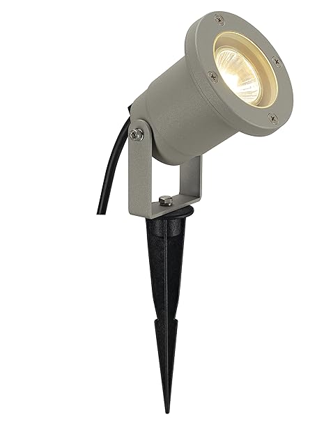 SLV LED Strahler NAUTILUS mit Erdspieß | Außenlampe für die Beleuchtung von Garten, Terrasse, Pflanzen, Wegen, Teich | Aussen