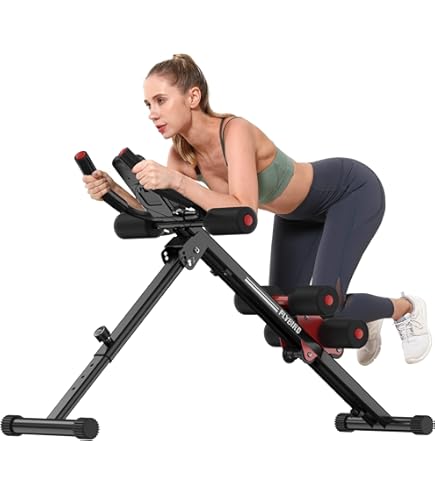 Gym Equipment Rowing Sit Ups Workout Bench UMAY 4-in-1 Ab-trainer