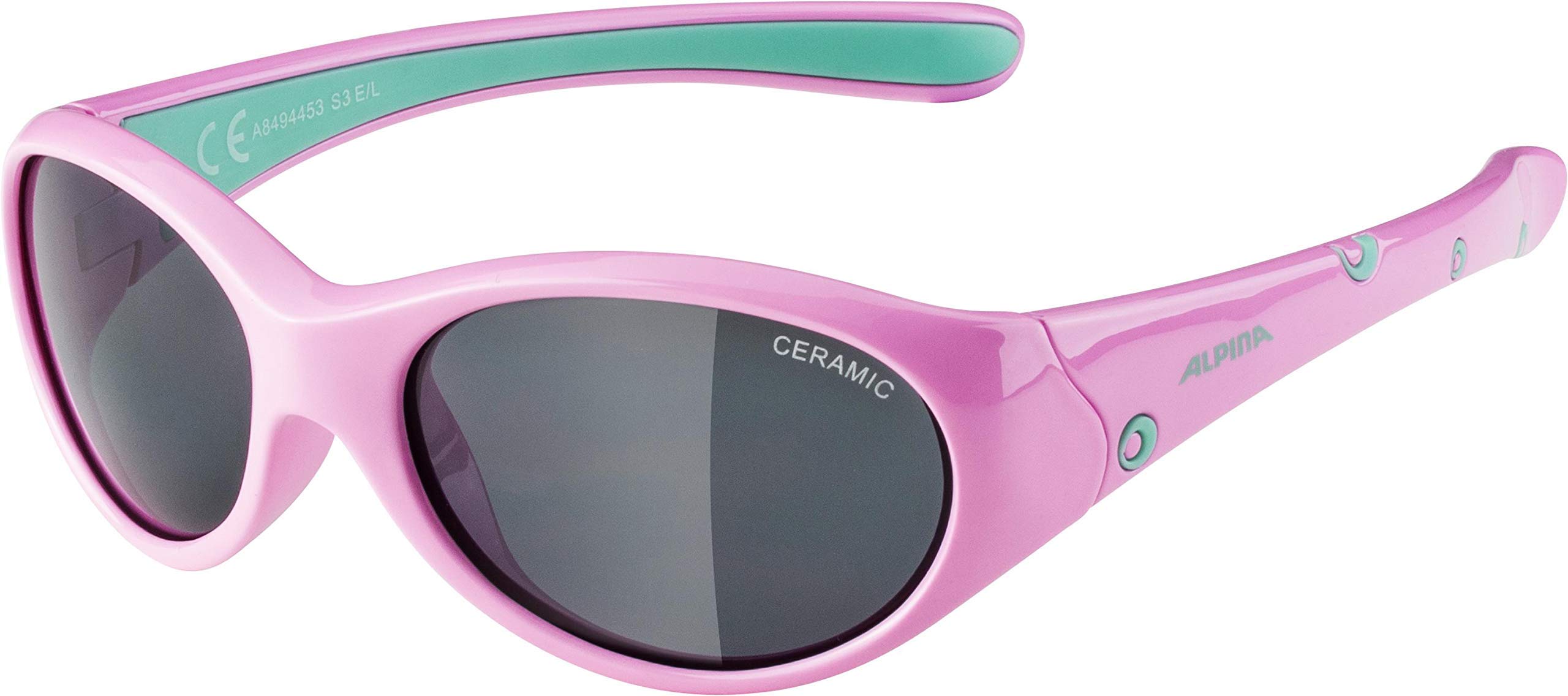 ALPINA Girls, FLEXXY GIRL sunglasses, rose-mint gloss, One Size