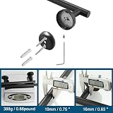 SAYAYO Towel Rail Wall Mounted Black SUS304 32 Inch 80cm Bath Towel Bar view 7