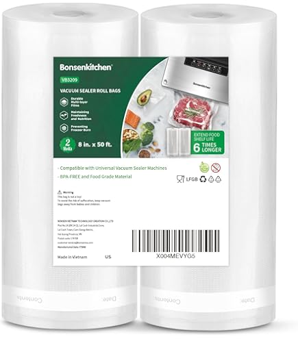 Amazon.com: Olayks 真空封口機捲,11 英吋× 50 英吋: 居家與廚房