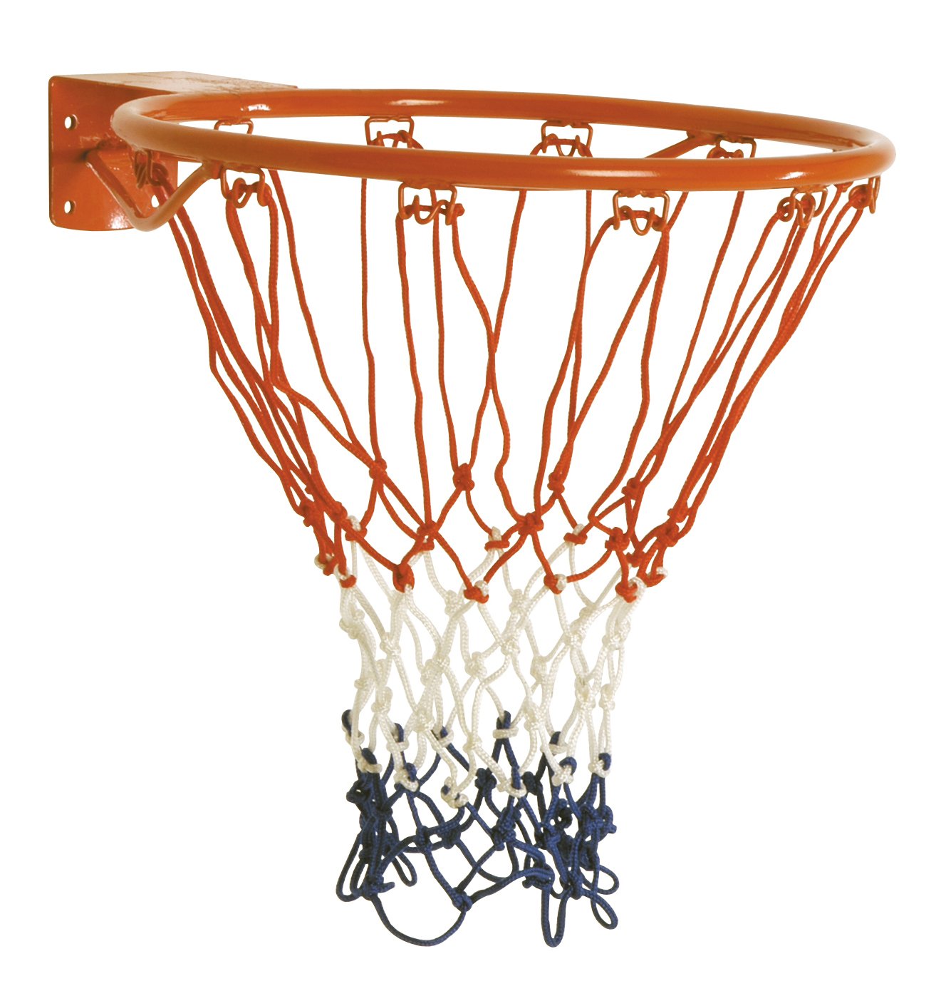 Sure Shot Easi Play Fixed Unit Netball Hoop Orange/ White Amazon.co