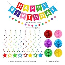 meowtastic Birthday Decorations, Happy Birthday