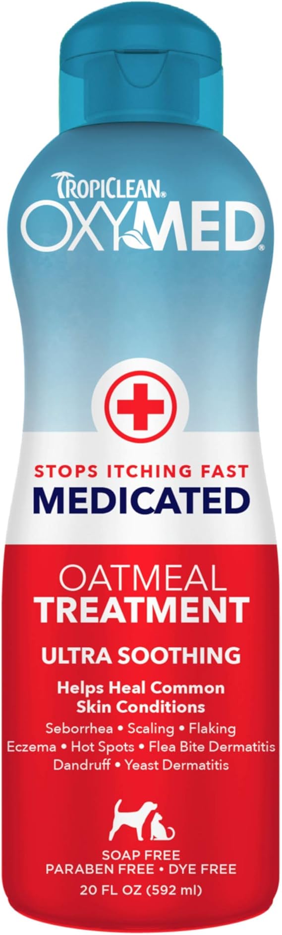 tropiclean oxymed oatmeal treatment