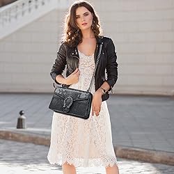 MYHOZEE Crossbody Bags for Women - Snake Printed