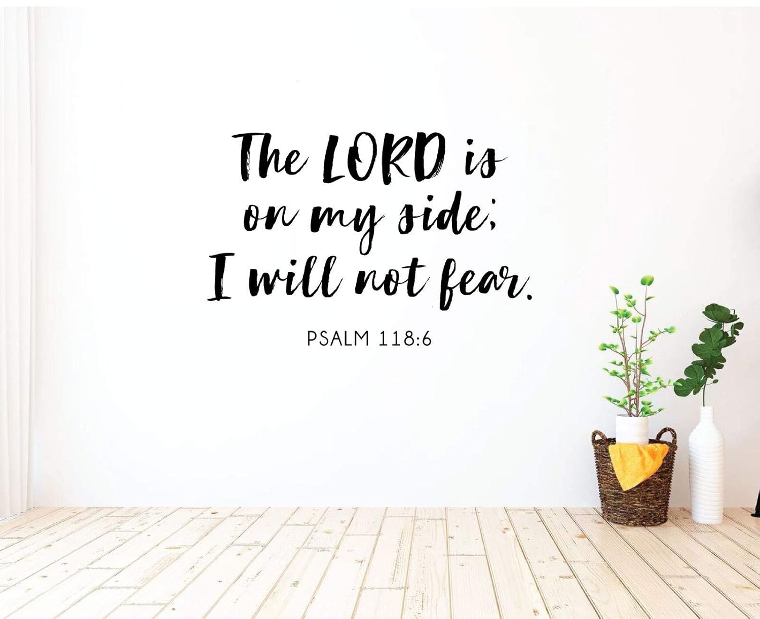 Christian Wall Decal Psalm Today Is the Day That The lord