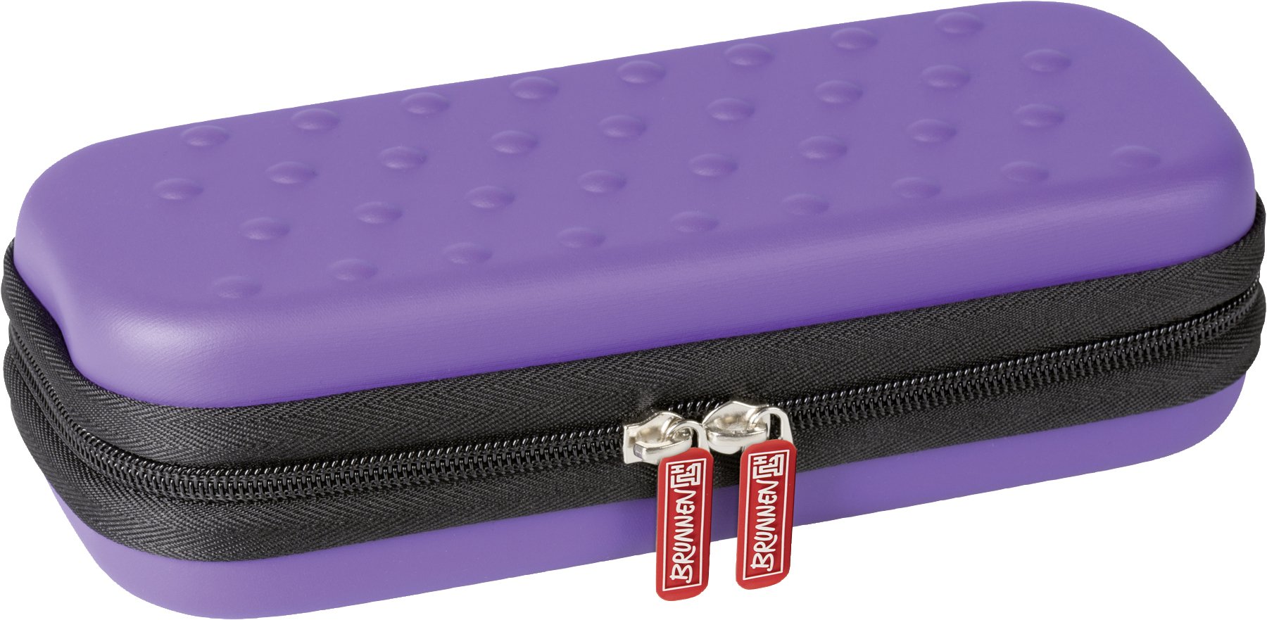Brunnen Colour Code Pencil Case 113 x 56 x 223 mm Plastic Purple