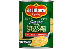 Del Monte Cream Style Sweet Corn No Salt Added, 14.75 oz