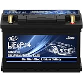 TPE Car Start-Stop Lithium Battery GROUP 48 12V 60AH Car Battery with 1100CCA &ndash; High-Performance Automotive Battery with 60 Months Warranty