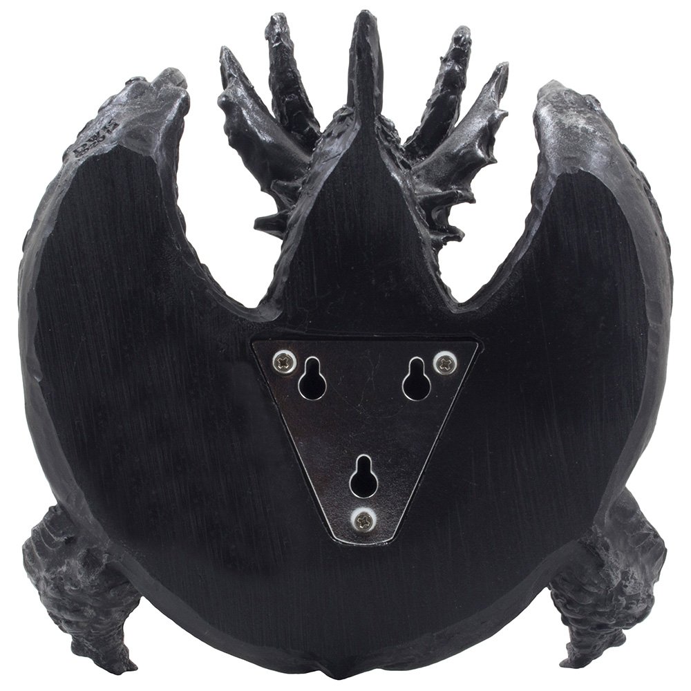 Mythical Winged Dragon Toilet Paper Holder in Metallic Look for