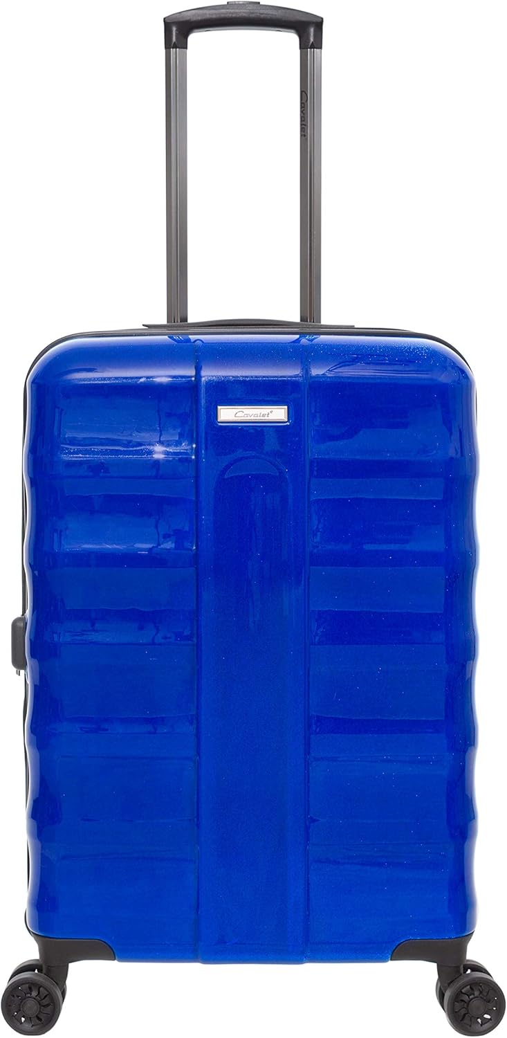 neon yellow suitcase