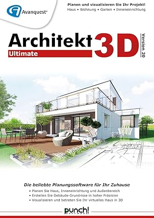 Architekt 3d 20 Ultimate Ultimate Pc Pc Aktivierungscode Per Email Amazon De Software