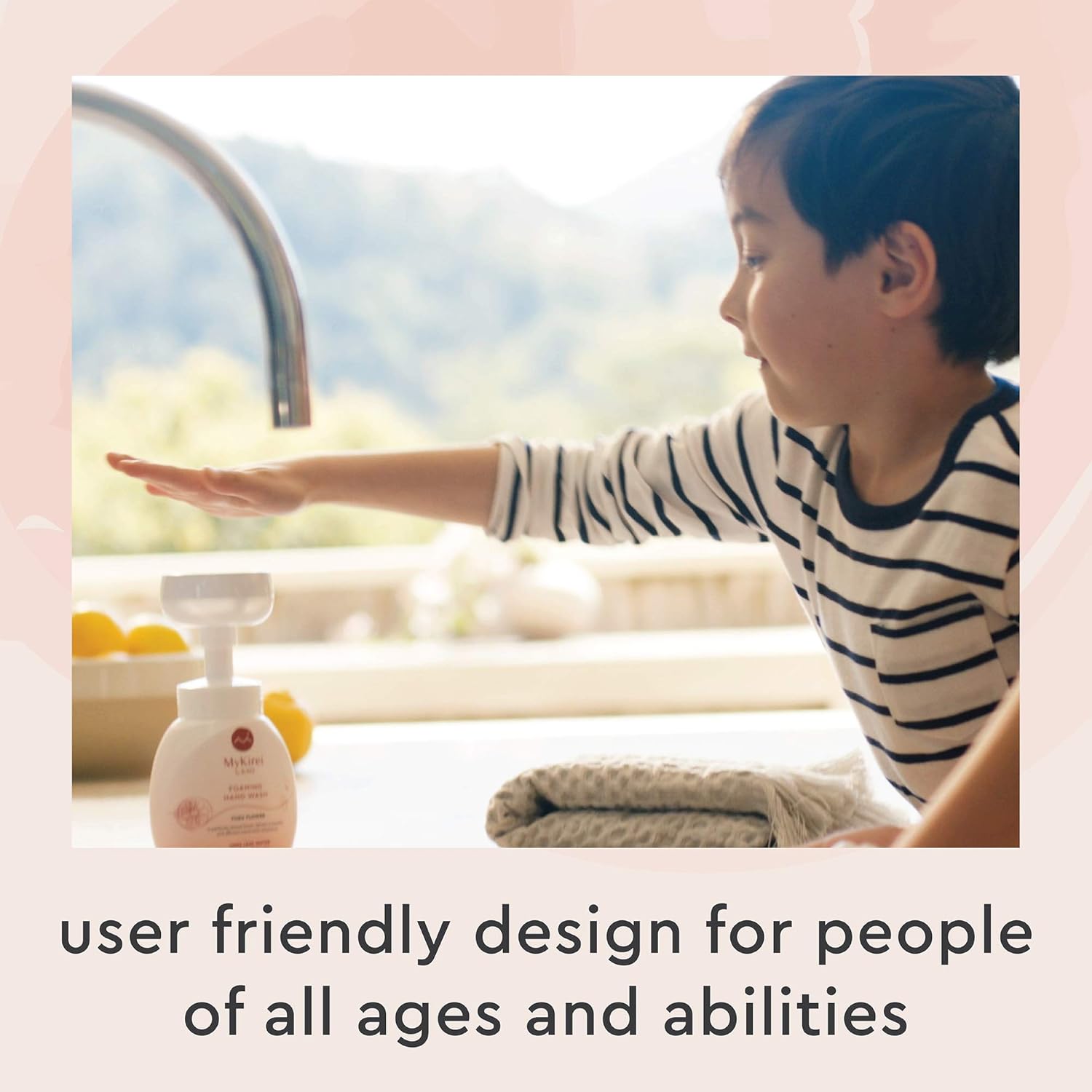 MyKirei By Kao Japanese Yuzu Flower Foam Hand Wash, Sustainable Bottle, 8.5 Ounces : Beauty