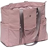 ESVAN Utility Tote Bag Weekender Duffle Bag with 13 Pockets - Perfect for Travel, Work, Gym, Beach, Teachers, and Nurses