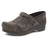 Dansko Women's Professional Camo Suede Clog 12.5-13