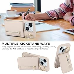 Jcxtrombulous Crossbody Wallet Case for iPhone 15