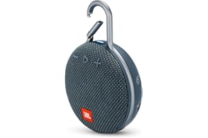 JBL Clip 3 Portable Waterproof Wireless Bluetooth Speaker with up to 10 Hours of Battery Life - Blue