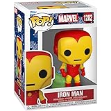 Figura Marvel Holiday Iron Man Costal De Navidad Funko Pop