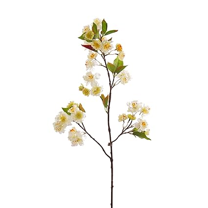 Artplantsde Branche De Fleurs De Cerisier Artificielle