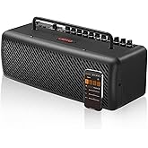 JOYO 40W Desktop Guitar Amp Portable,Professional Combo Guitar Amplifier Live Streaming & Recording with 8 Effects,Presets,Looper,Drum Machine & App for Electric Acoustic Bass Guitar (JAM Buddy III)