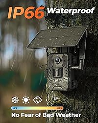 Loatos Cellular Trail Camera 2 Packs, Built-in SIM