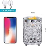 MASEN Crystal Wax Warmer Hollow Electric Candle & Wax Melt Holder view 4