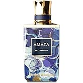 ATYAB AL MARSHOUD - Amaya Blue Eau de Parfum 100ml, Unisex Perfume for Women and Men, with Pink Pepper, Orange, Jasmine, Vetiver, Amber, and Musk - Long-Lasting, Luxurious Perfume