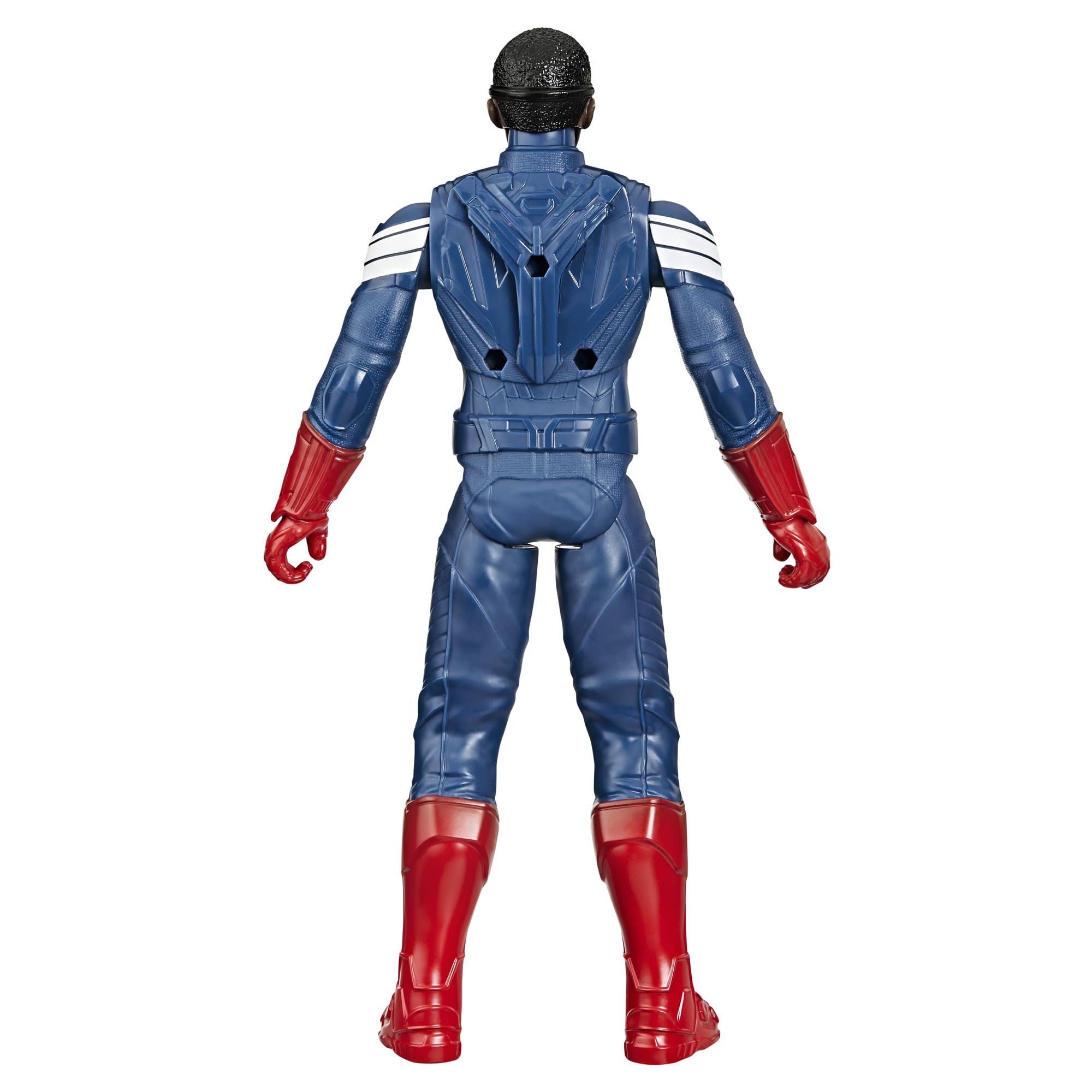 Marvel Studios Captain America Brave New World, Titan Hero Series, 12-Inch Captain America Action Figure, Super Hero Toys for Kids 4 and Up
