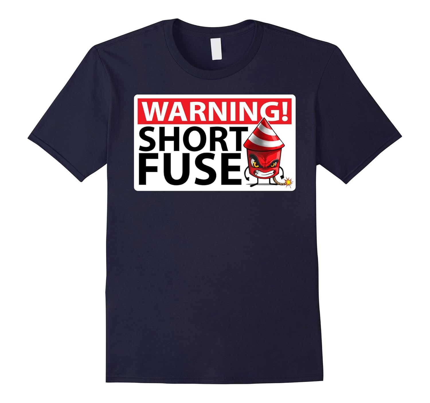 Vagrent: Warning! Short Fuse T-Shirt-T-Shirt