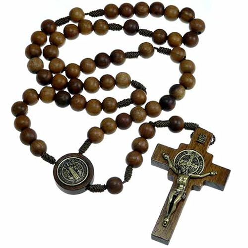 Large Rosary Beads. Extra Large Rosary. Large Wood Rosary. Black Wood Rosary Amazon.co.uk