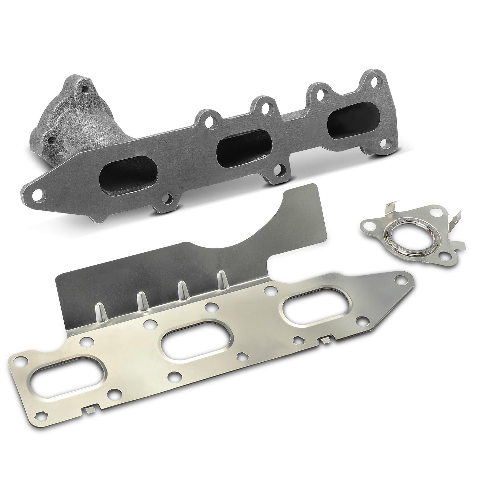 Photo 1 of A-Premium Left Side Exhaust Manifold W/Gaskets [DOHC 6Cyl 3.5L] Compatible with Ford F-150 F150 2011-2016, Expedition 2015-2017 & Lincoln Navigator 2015-2017